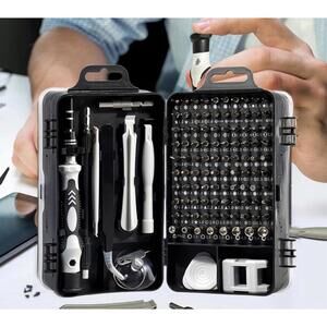 115pc Precision Screwdriver Set Magnetic Electronics Phone Laptop Watch Glass B4